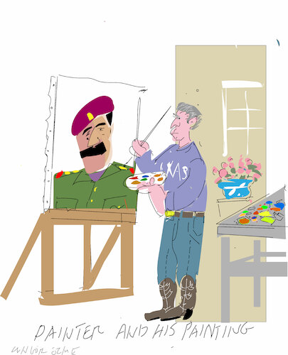 Cartoon: Iraq war 20 years on (medium) by gungor tagged iraq,war,20,years,on,iraq,war,20,years,on