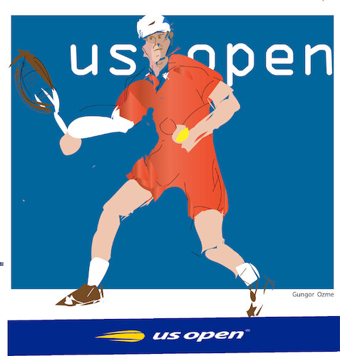 Cartoon: Jannik Sinner (medium) by gungor tagged tennis,player,sinner,tennis,player,sinner