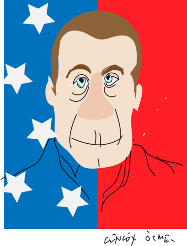 Cartoon: John Boehner (medium) by gungor tagged usa