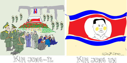 Cartoon: Kim jong un (medium) by gungor tagged north,korea