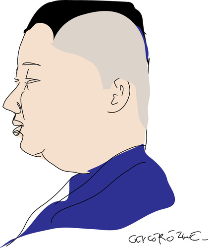 Cartoon: Kim jong un (medium) by gungor tagged north,korea