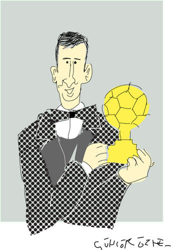 Cartoon: L.Messi (medium) by gungor tagged football