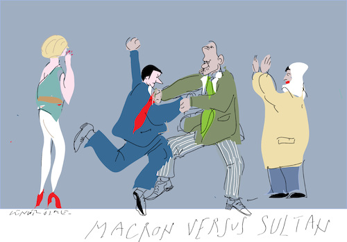 Macron versus Ottoman Sultan Macron versus Ottoman Sultan