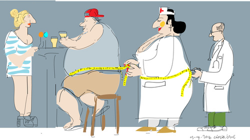 Cartoon: Nanny State (medium) by gungor tagged health
