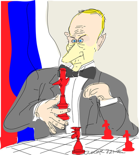 Cartoon: Old game (medium) by gungor tagged syria