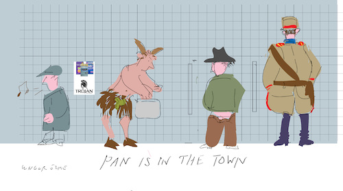Pan in the town Pan in the town