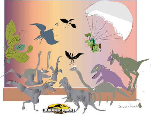 Parachute and Jurassic park Parachute and Jurassic park