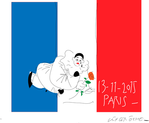 Cartoon: Paris (medium) by gungor tagged france
