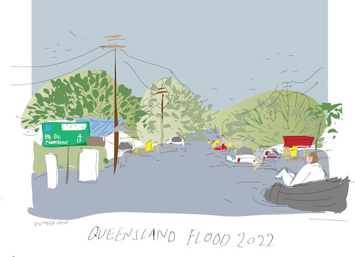 Queensland flood  2022