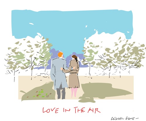 Cartoon: Royal romance (medium) by gungor tagged uk