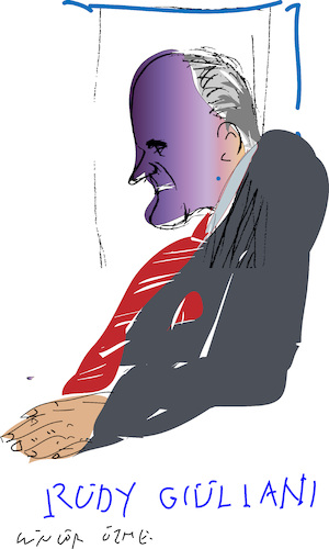 Cartoon: Rudolph Giuliani (medium) by gungor tagged usa,usa