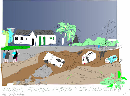 Sao Paulo flood Sao Paulo flood