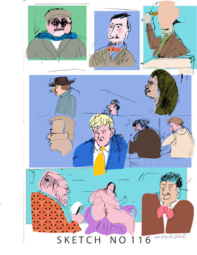 Cartoon: Sketch No 116 (medium) by gungor tagged sketch,no,116,sketch,no,116