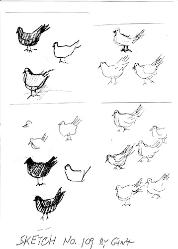 Sketches No.109 and No 110 Sketches No.109 and No 110
