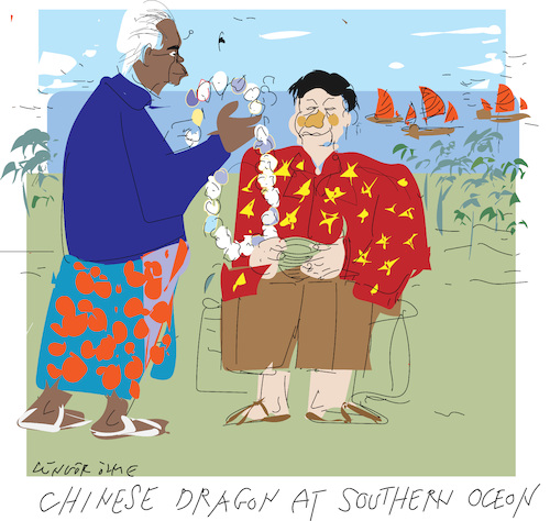 Solomon islands and China Solomon islands and China