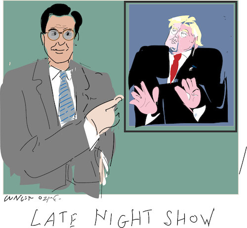 Stephen Colbert Vs Trump