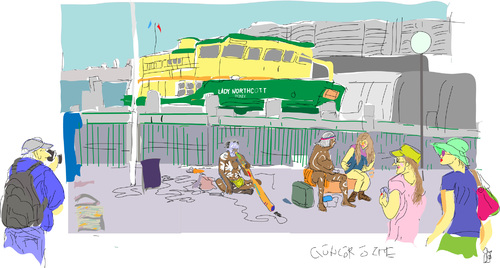 Cartoon: Sydney Harbour-16 (medium) by gungor tagged australia