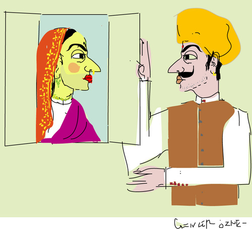 Cartoon: Third Gender (medium) by gungor tagged india