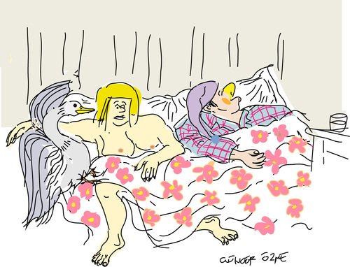 Threesome By gungor | Love Cartoon | TOONPOOL