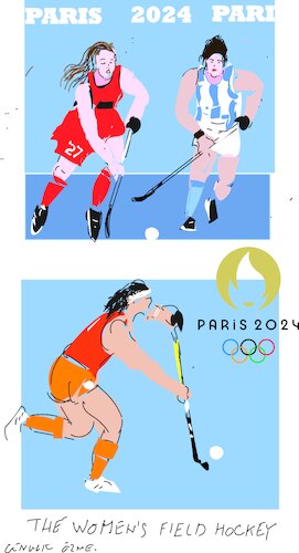 Women hockey at PO 2024 Women hockey at PO 2024