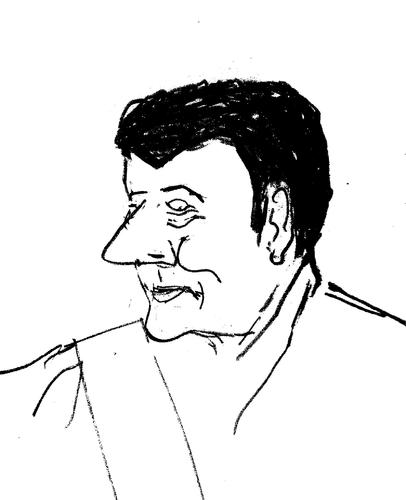 Cartoon: Matteo Renzi (medium) by gungor tagged italy,italy,matteo,renzi