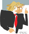Cartoon: . Donald Trump- E (small) by gungor tagged usa
