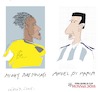 Cartoon: A.Di Maria and M.Batshuayi (small) by gungor tagged world,cup