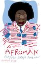 Cartoon: Afroman (small) by gungor tagged afroman