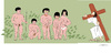 Cartoon: Amazonian tribe (small) by gungor tagged brazil