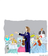 Cartoon: Andre Rieu-1 (small) by gungor tagged music