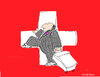 Cartoon: Banking (small) by gungor tagged swiss