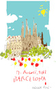 Cartoon: Barcelona (small) by gungor tagged spain