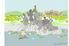 Cartoon: Bathing-1 (small) by gungor tagged fantasy