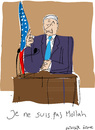 Cartoon: B.Netanyahu (small) by gungor tagged israel