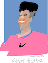 Cartoon: Carlos Alcaraz (small) by gungor tagged top,spanish,tennis,player