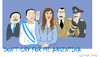 Cartoon: C.F.De Kirchner (small) by gungor tagged argentina