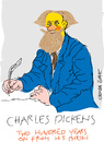 Cartoon: Charles Dickens-2 (small) by gungor tagged literature