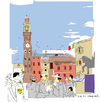 Cartoon: Chinese Officer (small) by gungor tagged italy