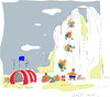 Cartoon: Cliff (small) by gungor tagged europe