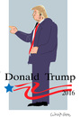 Cartoon: Donald Trump (small) by gungor tagged usa