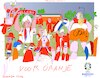 Cartoon: Dutch fans go viral (small) by gungor tagged dutch,fans,in,euro,cup,2024