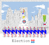 Cartoon: Election 2016 B (small) by gungor tagged usa