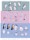 Cartoon: Faces 18 (small) by gungor tagged faces