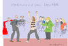 Cartoon: Femen-1 (small) by gungor tagged germany