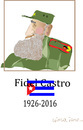 Cartoon: Fidel Castro (small) by gungor tagged cuba