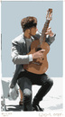 Cartoon: Guitar Player (small) by gungor tagged australia