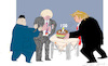 Cartoon: Hundred days B (small) by gungor tagged usa