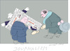 Cartoon: Journalism (small) by gungor tagged news,papers