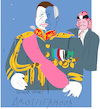 Cartoon: King of Abdullah II (small) by gungor tagged king,abdullah,of,jordan