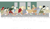 Cartoon: Last Supper II (small) by gungor tagged usa